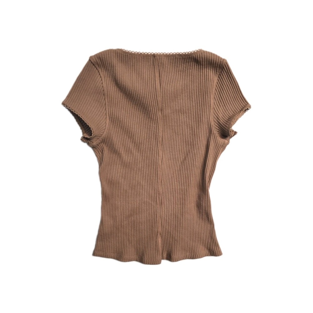 free people most wanted cardigan Small Shirt Brown  NWT - Picture 2 of 4